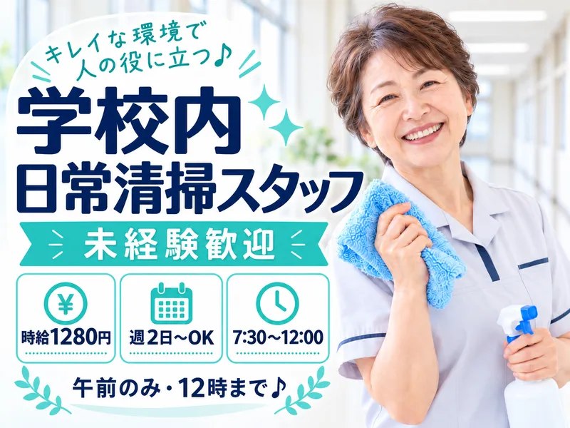 株式会社クリーン工房(勤務地:独立行政法人労働者健康安全機構　横浜労災看護専門学校)のアルバイト・バイト求人情報