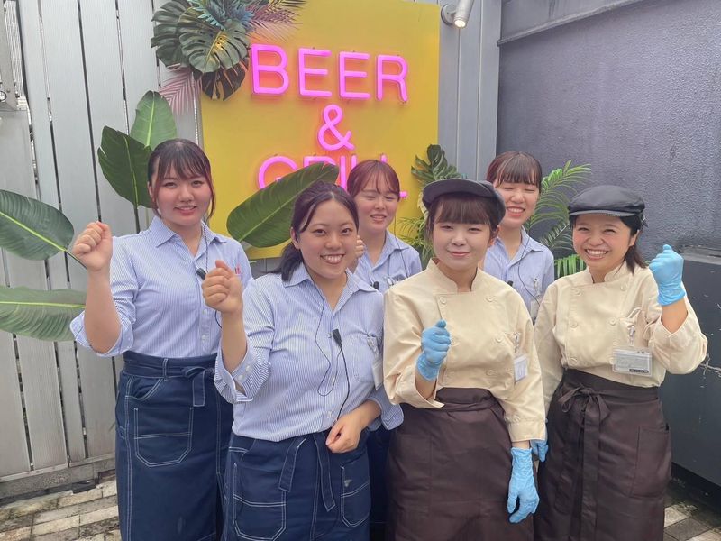 銀座松屋屋上 美しくなるビアガーデンのアルバイト・バイト求人情報-05