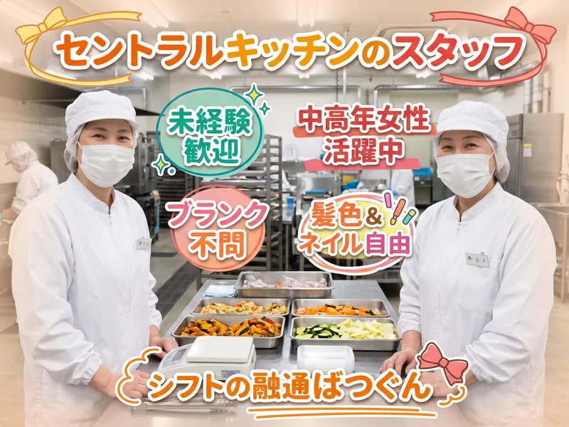 株式会社i　Food　Service　セントラルキッチンのアルバイト・バイト求人情報