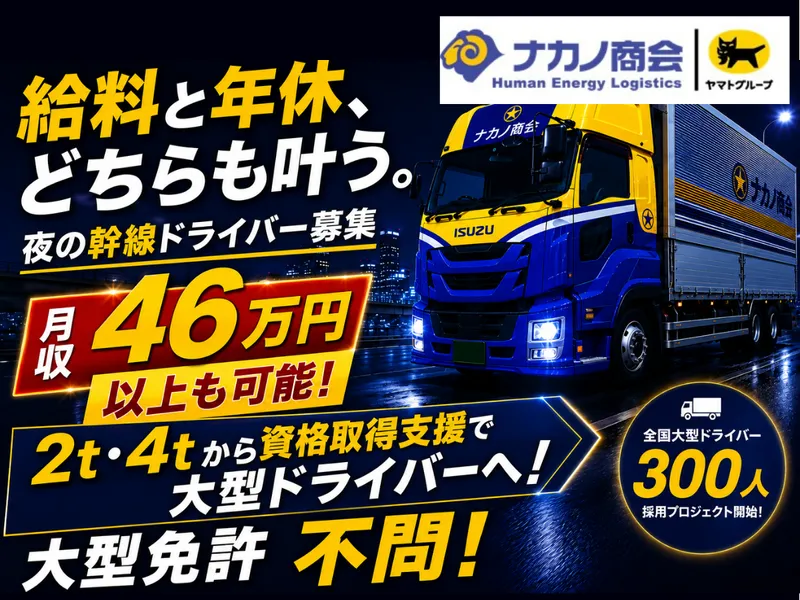 株式会社ナカノ商会の求人・転職情報