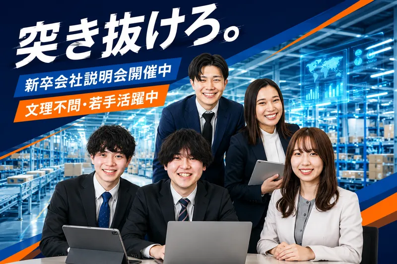27卒28卒「物流会社=荷物を扱う会社」と思ってませんか?