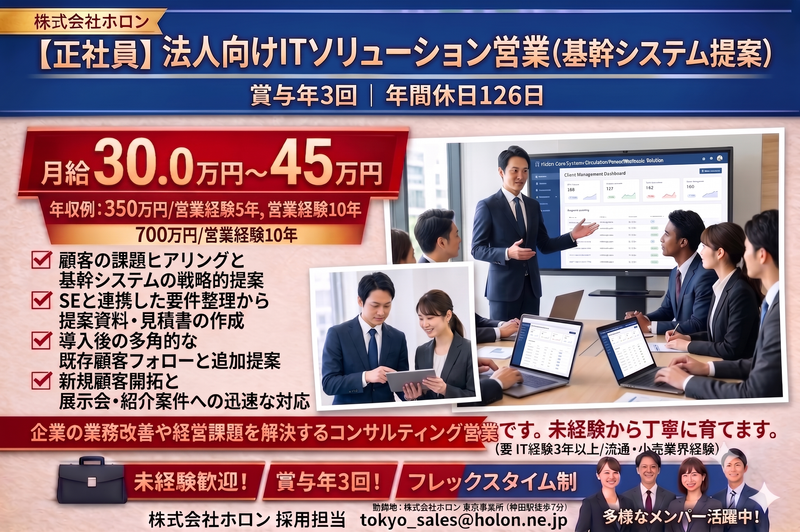 株式会社ホロンの求人・転職情報