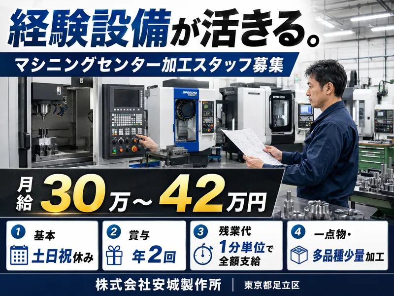 株式会社安城製作所の求人・転職情報