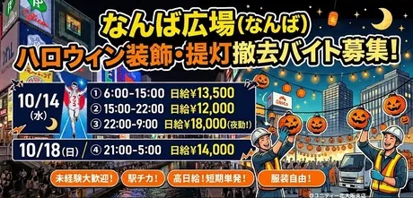 なんば広場(ユニティー北大阪支店)のアルバイト・バイト求人情報