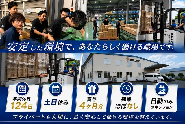 株式会社冨士精密　広島商品センターの求人・転職情報