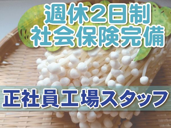 農事組合法人中信えのき培養センターの求人・転職情報