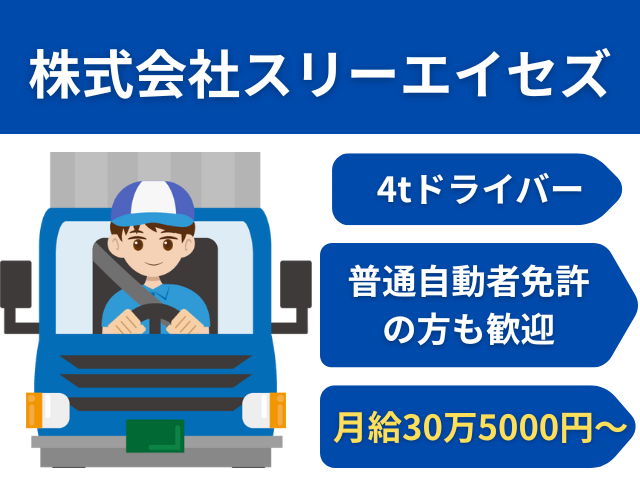 株式会社スリーエイセズの求人・転職情報