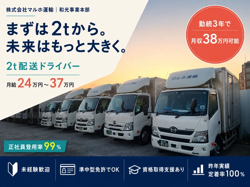株式会社 マルホ運輸の求人・転職情報