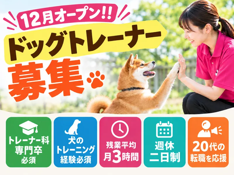 犬のようちえんZUTTO DOG 大宮北店のアルバイト・バイト求人情報