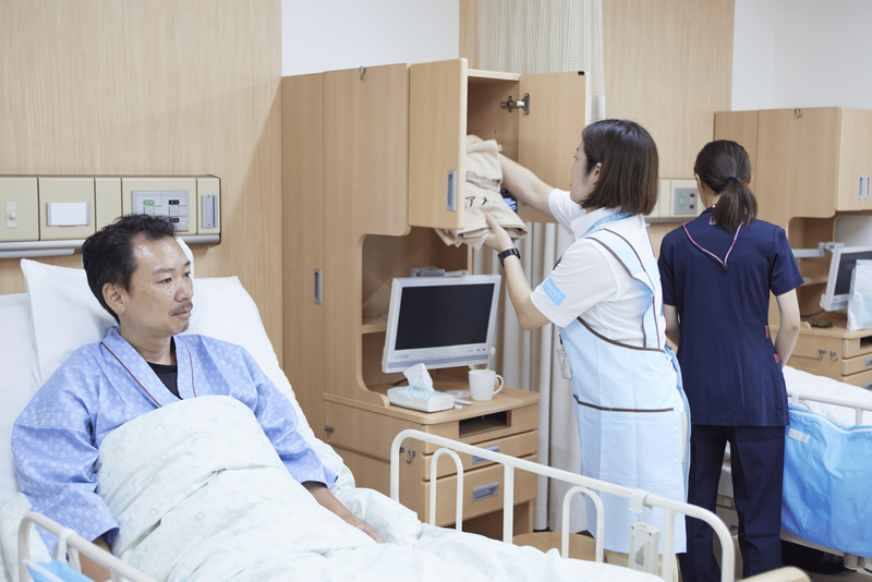 置賜総合病院 (病院内 (株)アメニティ管理スペース)