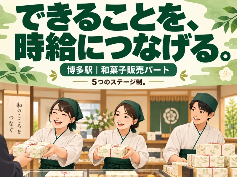 松風庵かねすえ　博多店のアルバイト・バイト求人情報