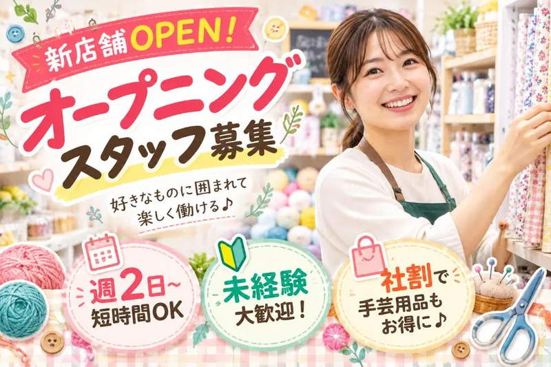 手芸センタードリーム　マーサ21店のアルバイト・バイト求人情報