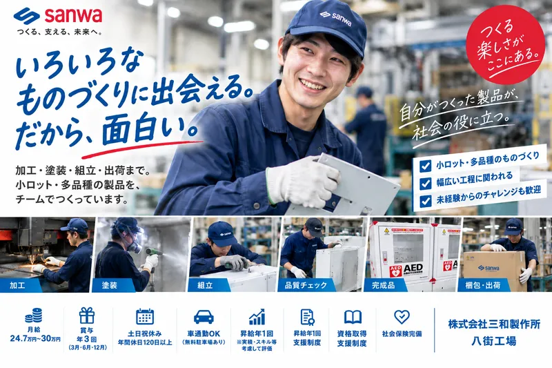 株式会社三和製作所の求人・転職情報