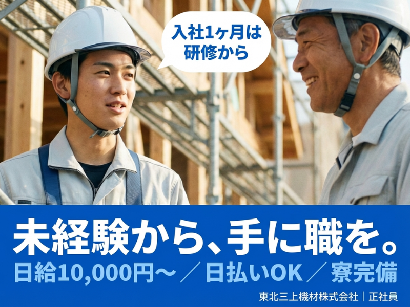 東北三上機材株式会社の求人・転職情報