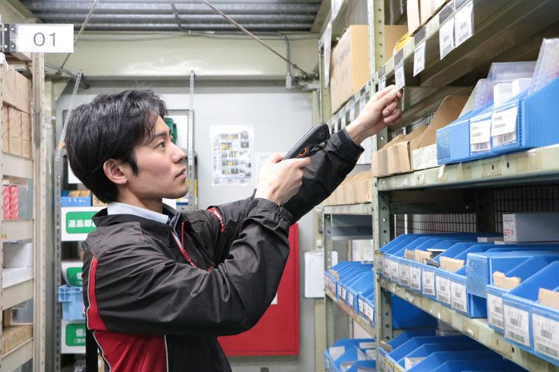 【足立支店】物流インフラを支えるトラック部品入出庫管理体験