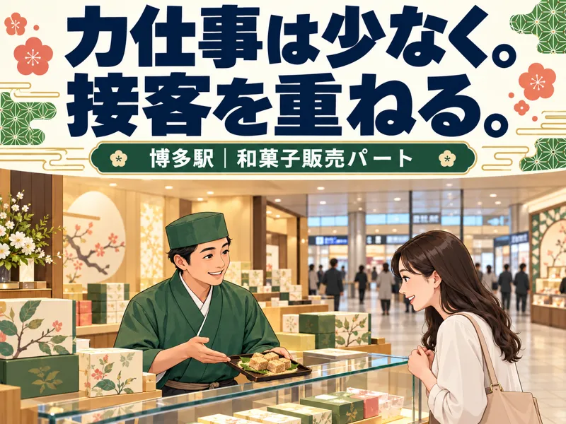 松風庵かねすえ　博多店のアルバイト・バイト求人情報