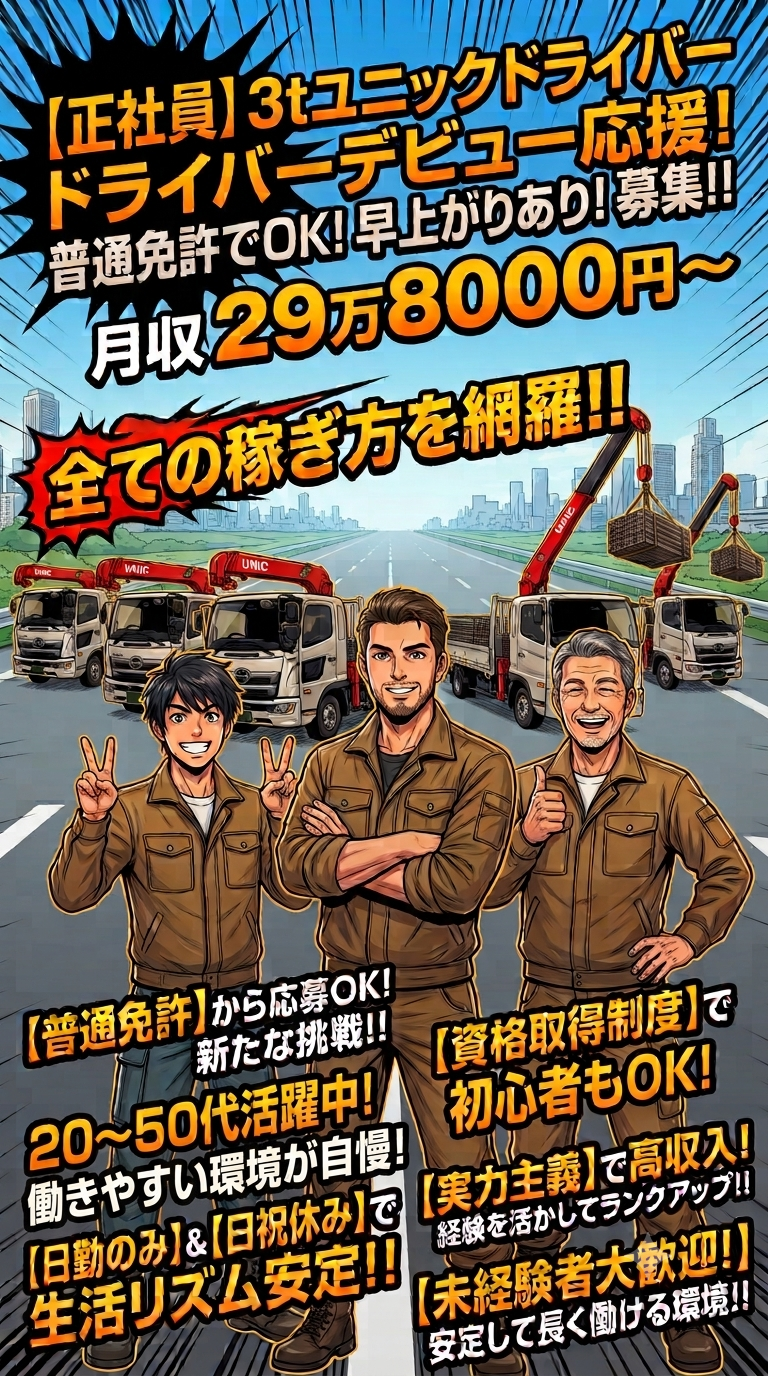 三森商運有限会社の求人・転職情報