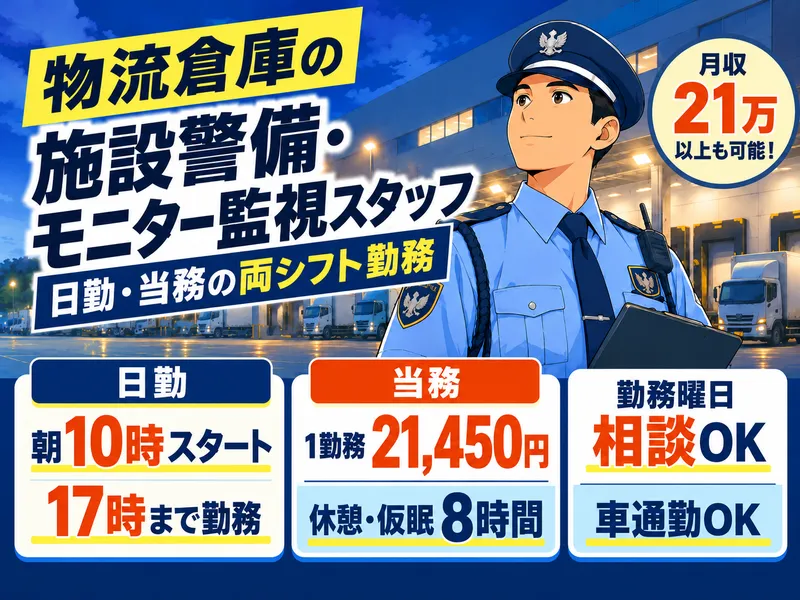 ユニティガードシステム株式会社のアルバイト・バイト求人情報