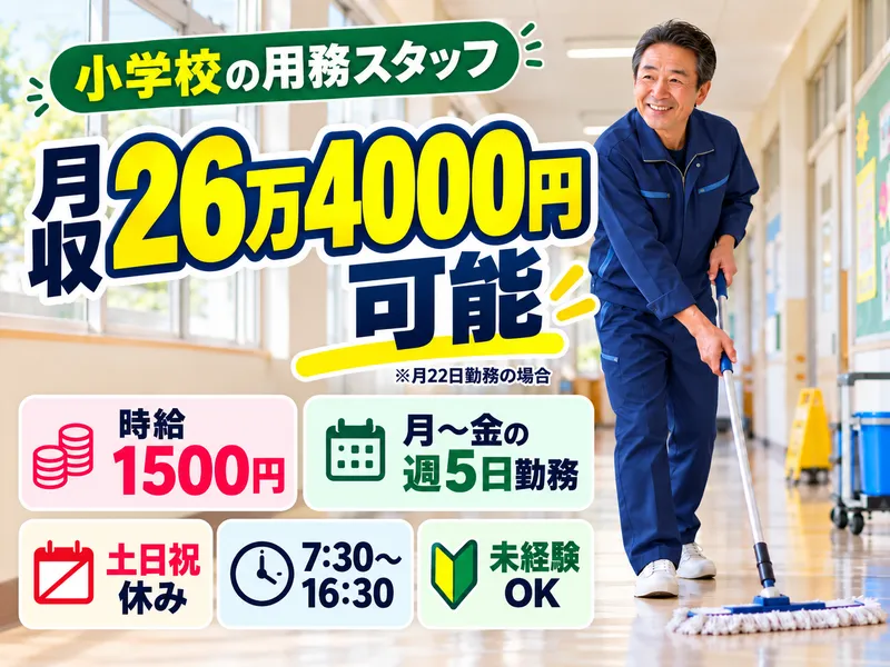 協和産業株式会社　杉並区松ノ木1丁目の小学校のアルバイト・バイト求人情報