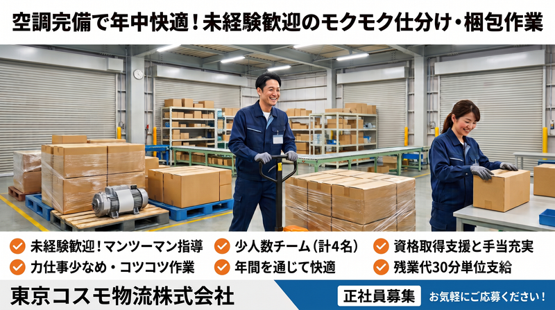 東京コスモ物流株式会社の求人・転職情報