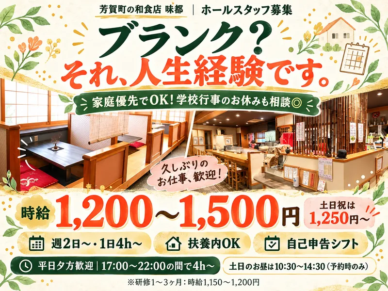 味都のアルバイト・バイト求人情報