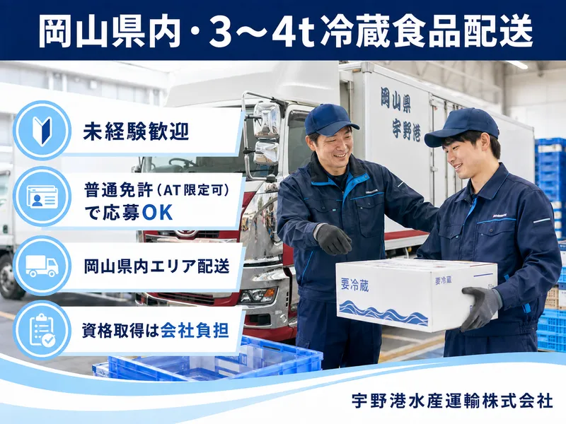 宇野港水産運輸株式会社の求人・転職情報