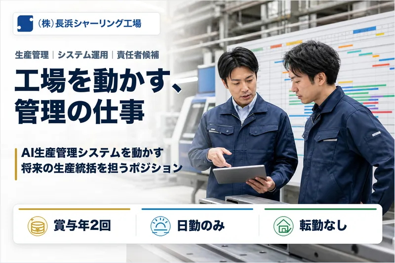 株式会社長浜シャーリング工場の求人・転職情報