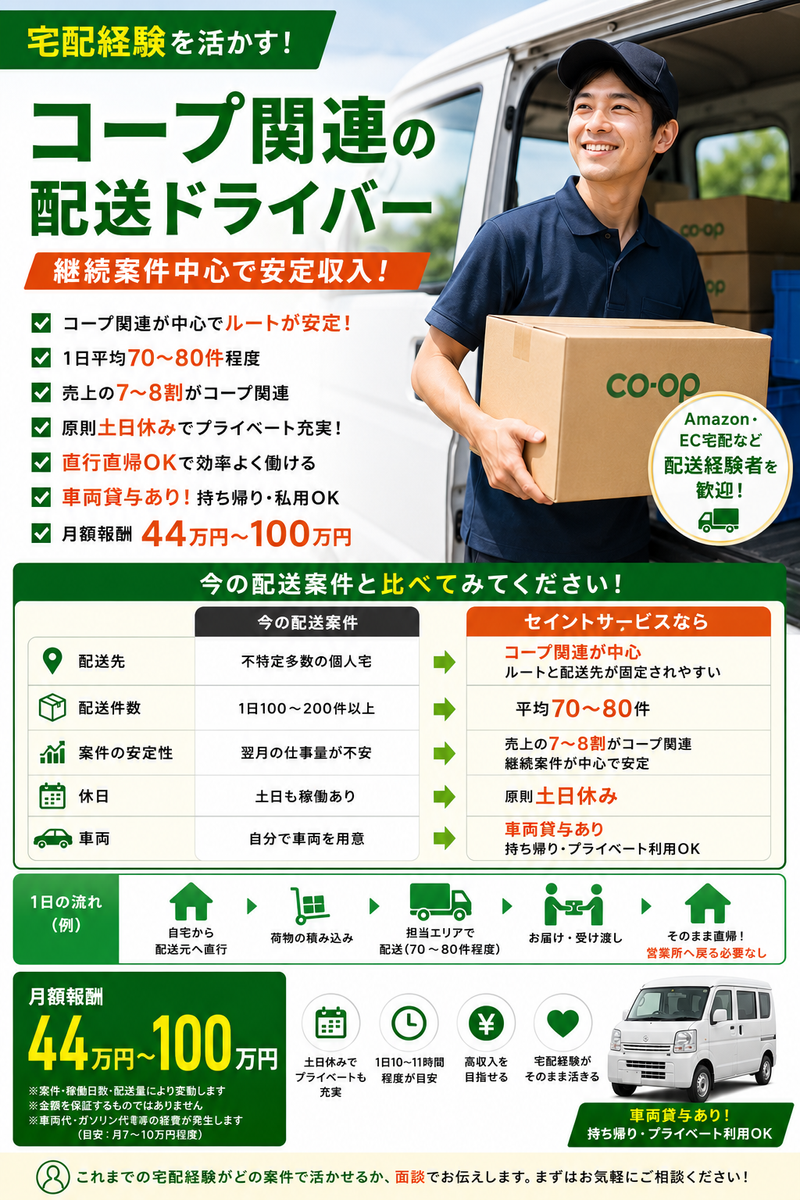 有限会社セイントサービスの求人・転職情報