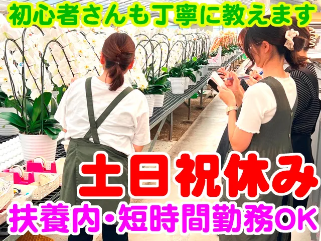 有限会社おぎの蘭園のアルバイト・バイト求人情報