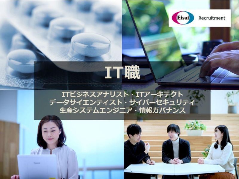 【28卒対象】エーザイ|ITデジタル職オープン・カンパニー