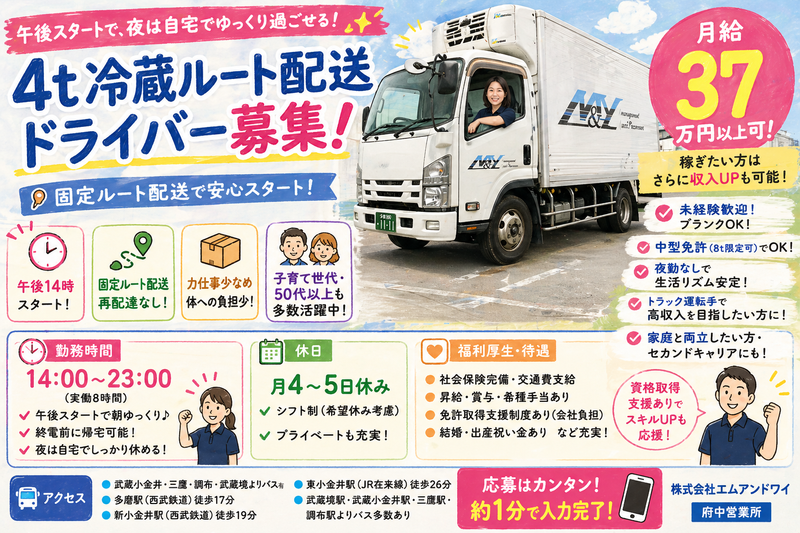 株式会社エムアンドワイの求人・転職情報