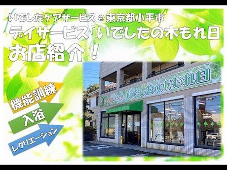 デイサービス「いでしたの木もれ日」 株式会社いでしたケアサービスの求人・転職情報