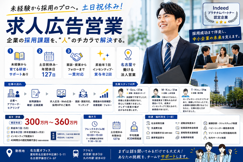 株式会社メディアハウスホールディングス　名古屋オフィスの求人・転職情報