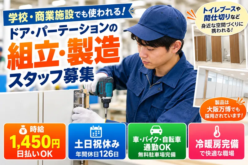 株式会社オバタテクニカルスタッフ　尼崎市田能/Sanwのアルバイト・バイト求人情報