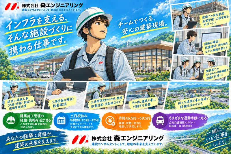 株式会社森エンジニアリングの求人・転職情報