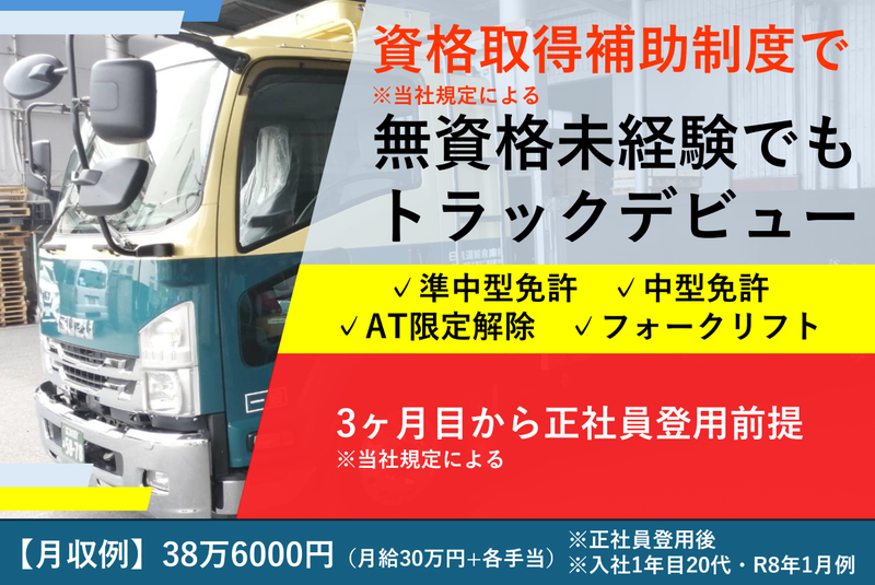 日進運輸倉庫株式会社の求人・転職情報