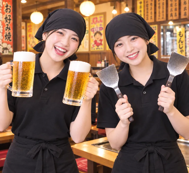 お好み焼　桃太郎　新倉敷店のアルバイト・バイト求人情報