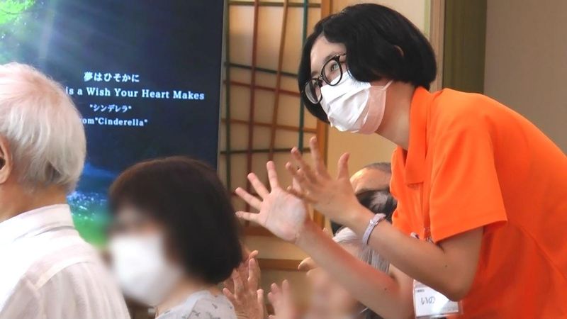 「感謝の心を大切にする」介護福祉部の仕事体験