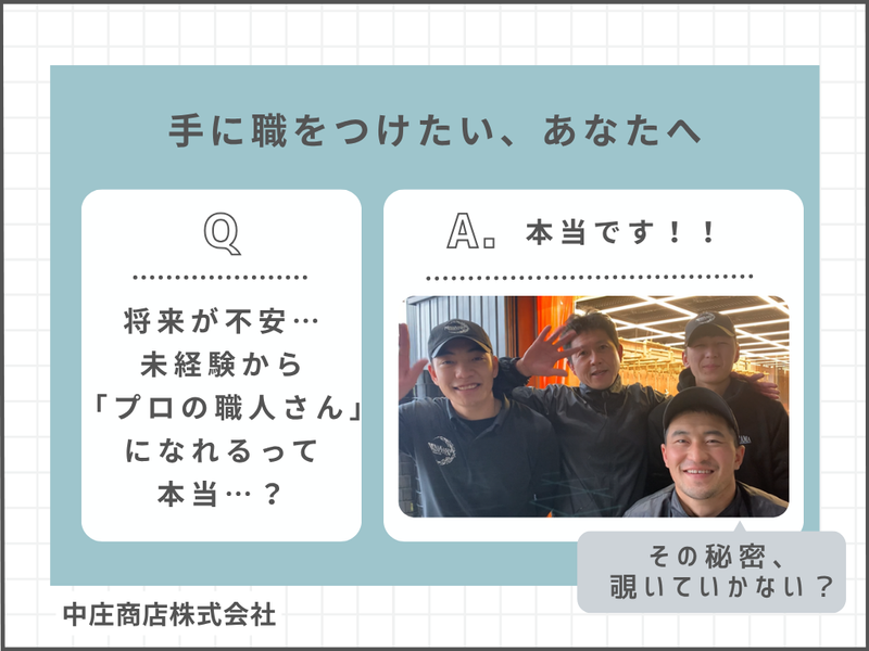 株式会社中庄商店の求人・転職情報