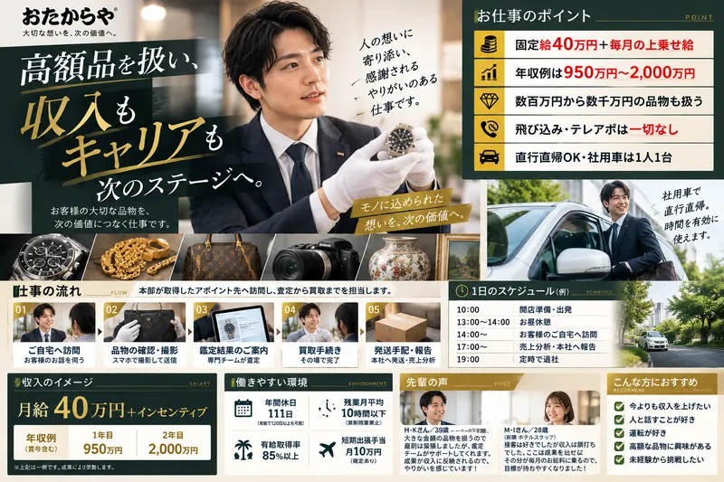 株式会社いーふらん おたからや インターヴィレッジ大曲店の求人・転職情報