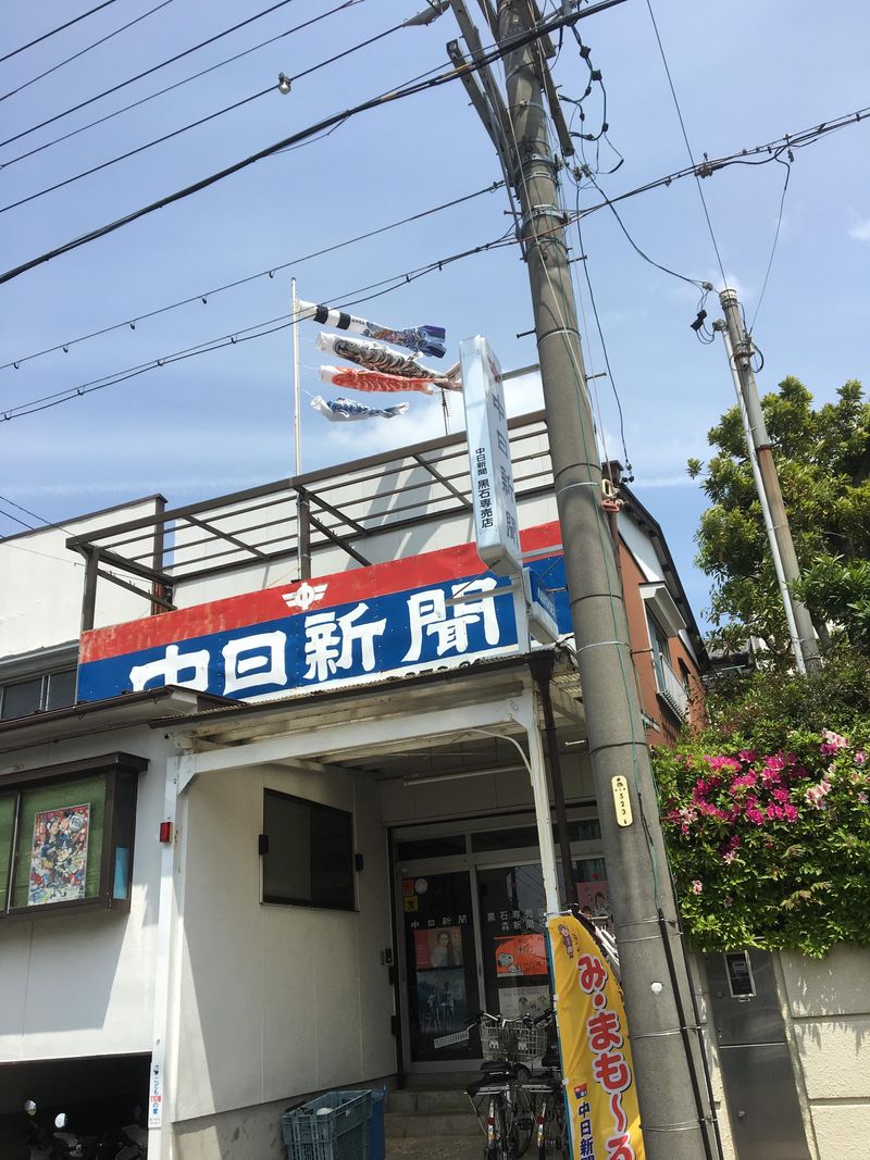 中日新聞　黒石専売店　森新聞店