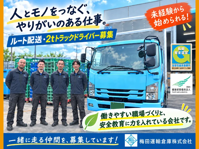 梅田運輸倉庫株式会社の求人・転職情報