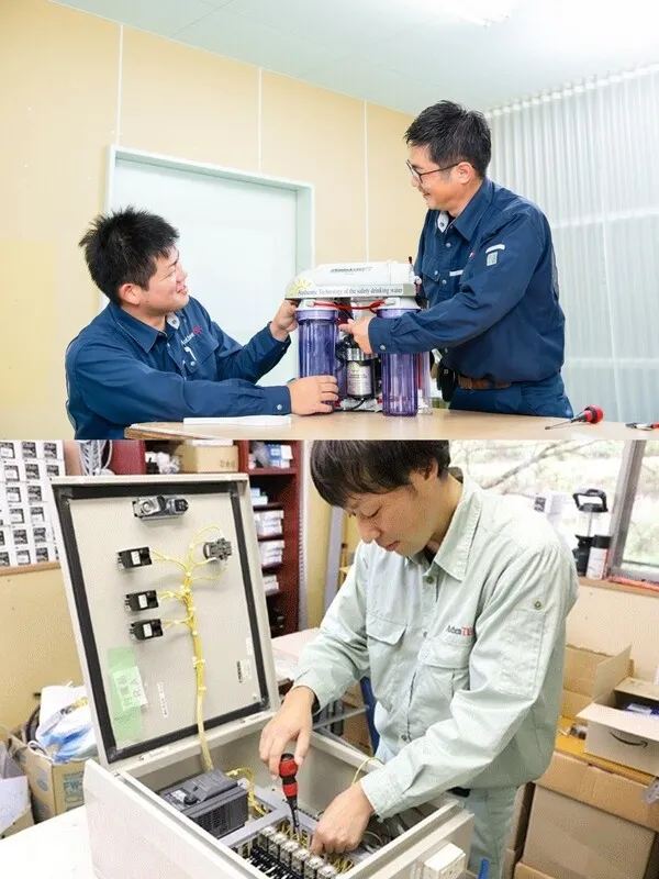 浄水器の設置メンテナンススタッフ/施設・設備管理、技能工、運輸・物流系