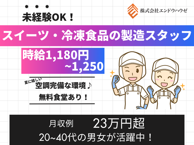 株式会社エンドウハウゼの求人・転職情報