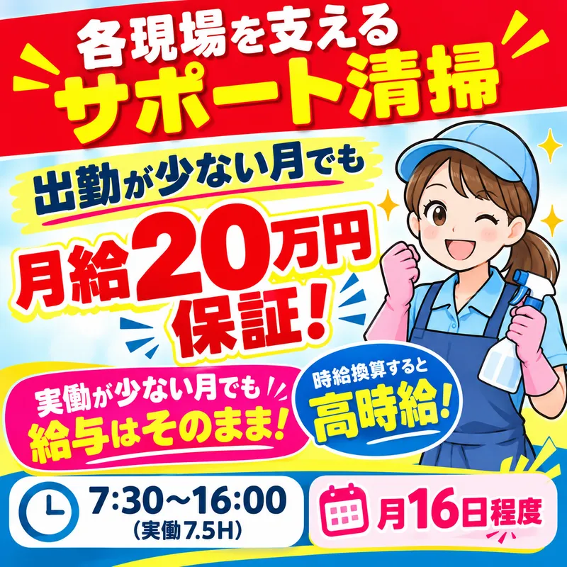 株式会社ソクナのアルバイト・バイト求人情報