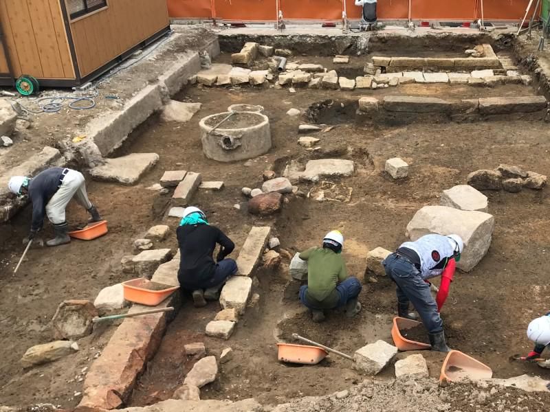 明石の城下町跡など発掘現場の派遣求人情報