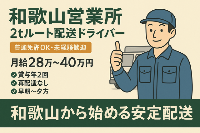 出版輸送株式会社 和歌山営業所の求人・転職情報