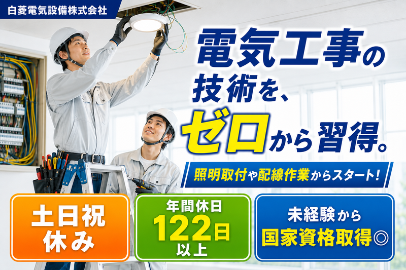 白菱電気設備株式会社の求人・転職情報