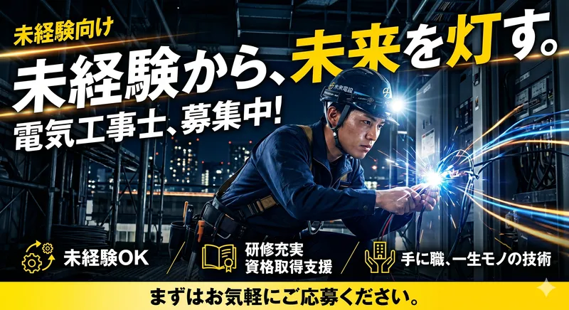 有限会社石栗電設工業のアルバイト・バイト求人情報
