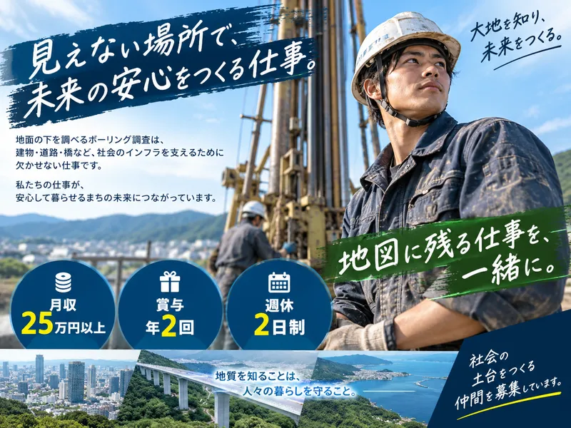 信友ボーリング工業株式会社の求人・転職情報